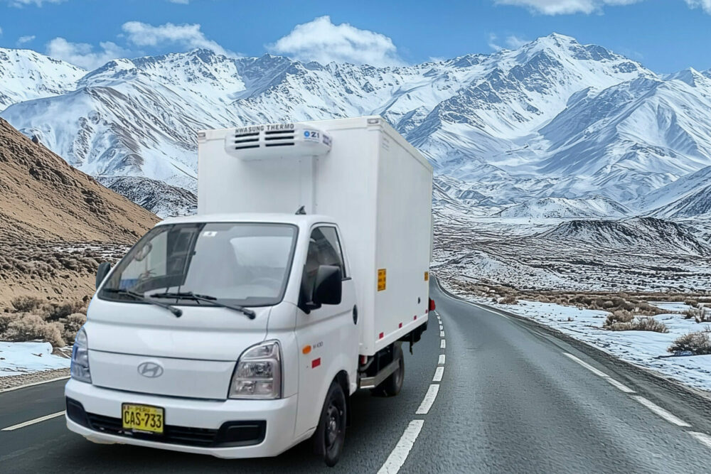 Camion refrigerado